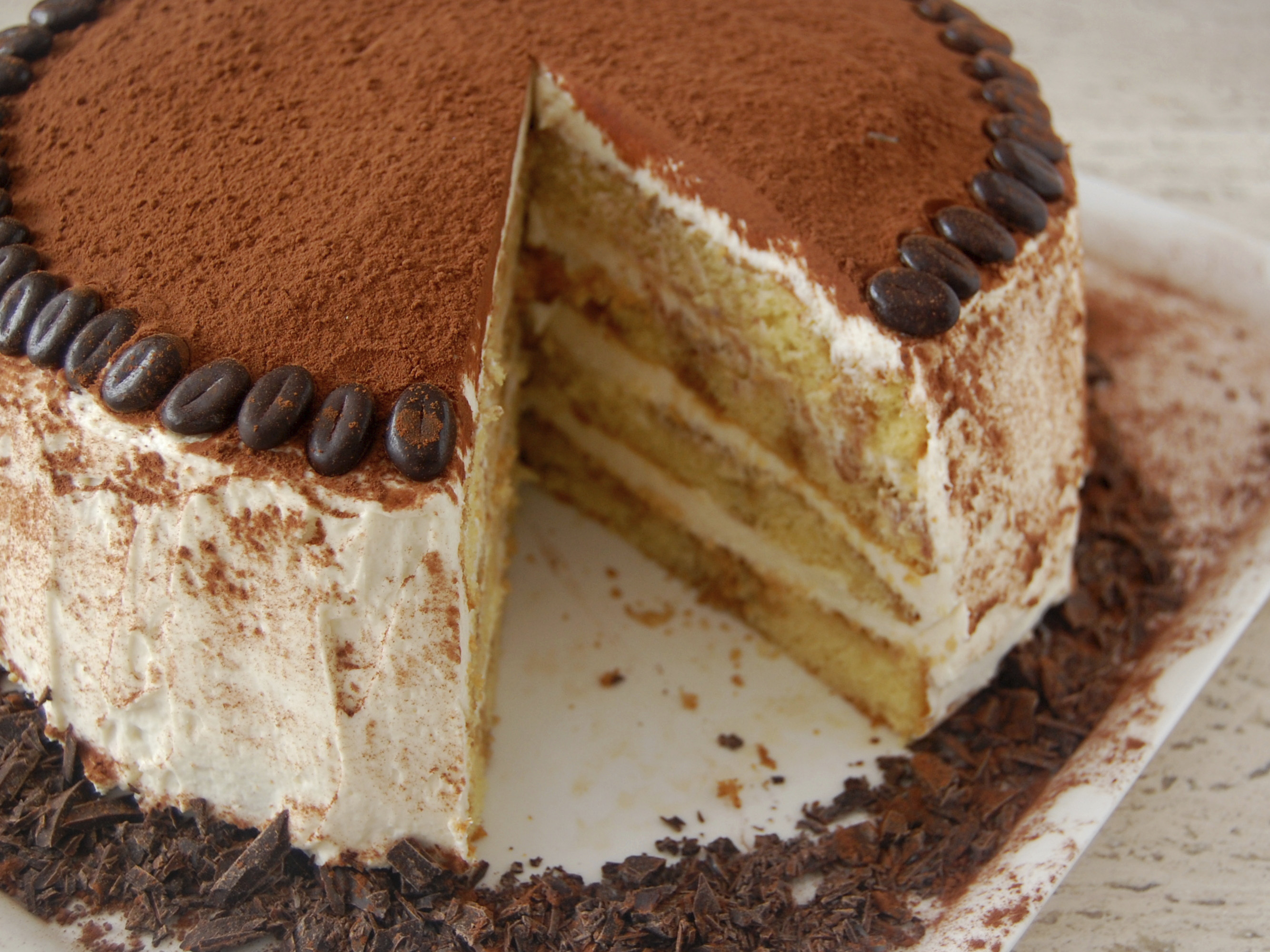 Traditional Italian Tiramisu Cake - Foodness Gracious