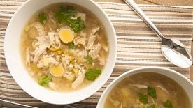 Chicken Barley Soup - The Daring Gourmet