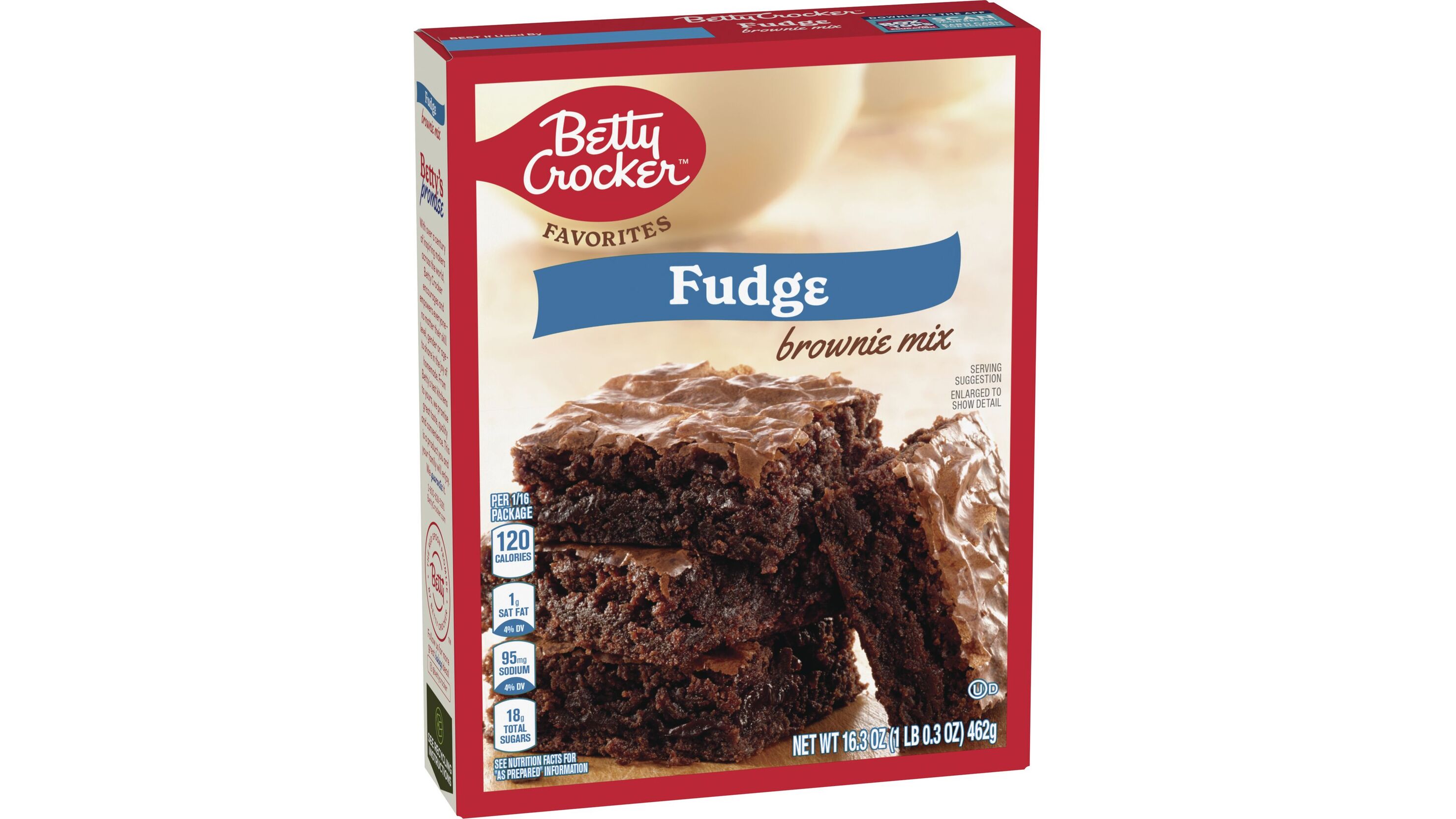 Betty Crocker Favorites Fudge Brownie Mix, 16.3 Oz - BettyCrocker.com