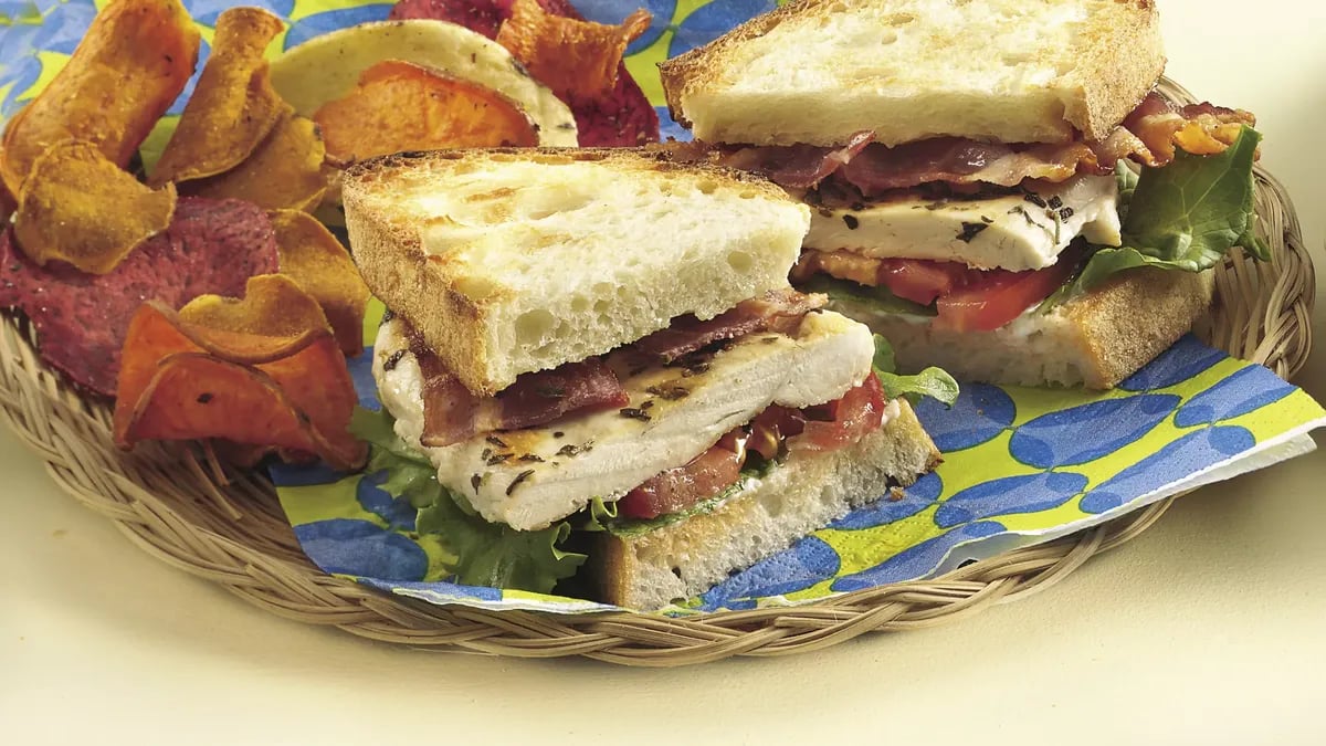 Grilled Chicken BLT Sandwiches