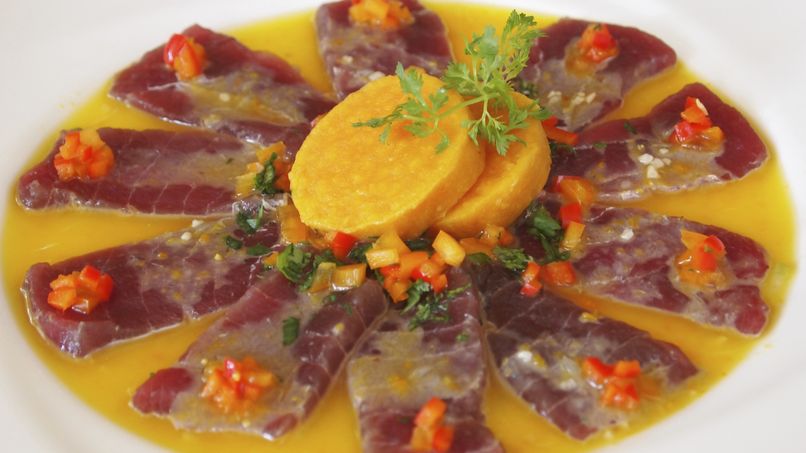 Asian Style Tuna Ceviche 