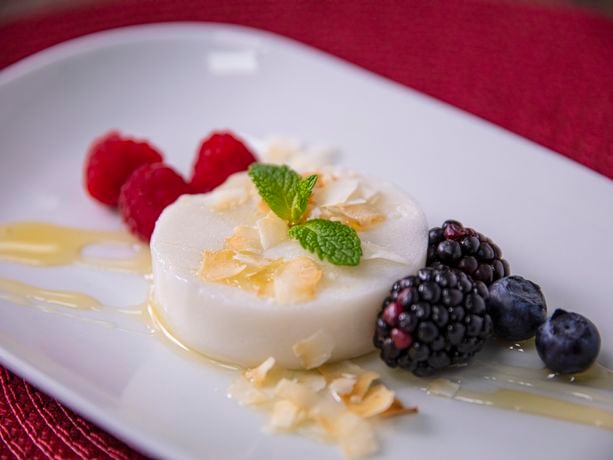 Dairy Free Coconut Panna Cotta