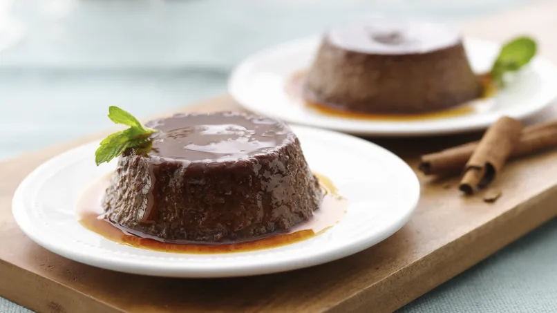 Mexican Chocolate Flans