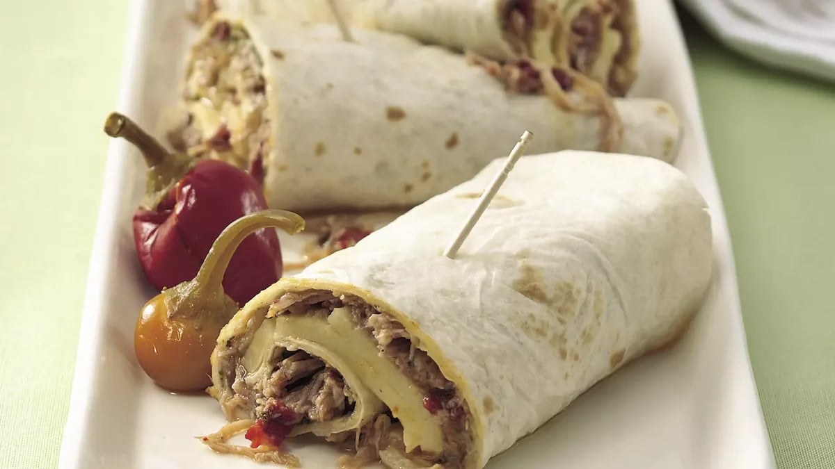 Slow-Cooker Italian Turkey Wraps