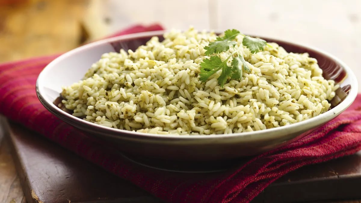 Cilantro-Parsley Rice