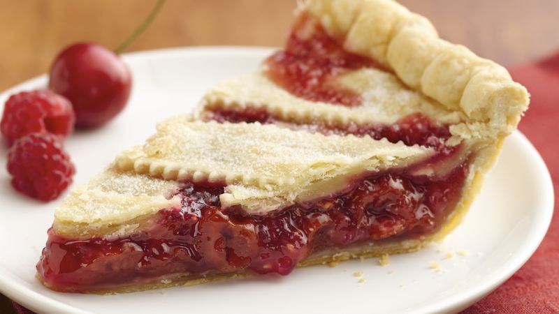 Cherry-Red Raspberry Pie