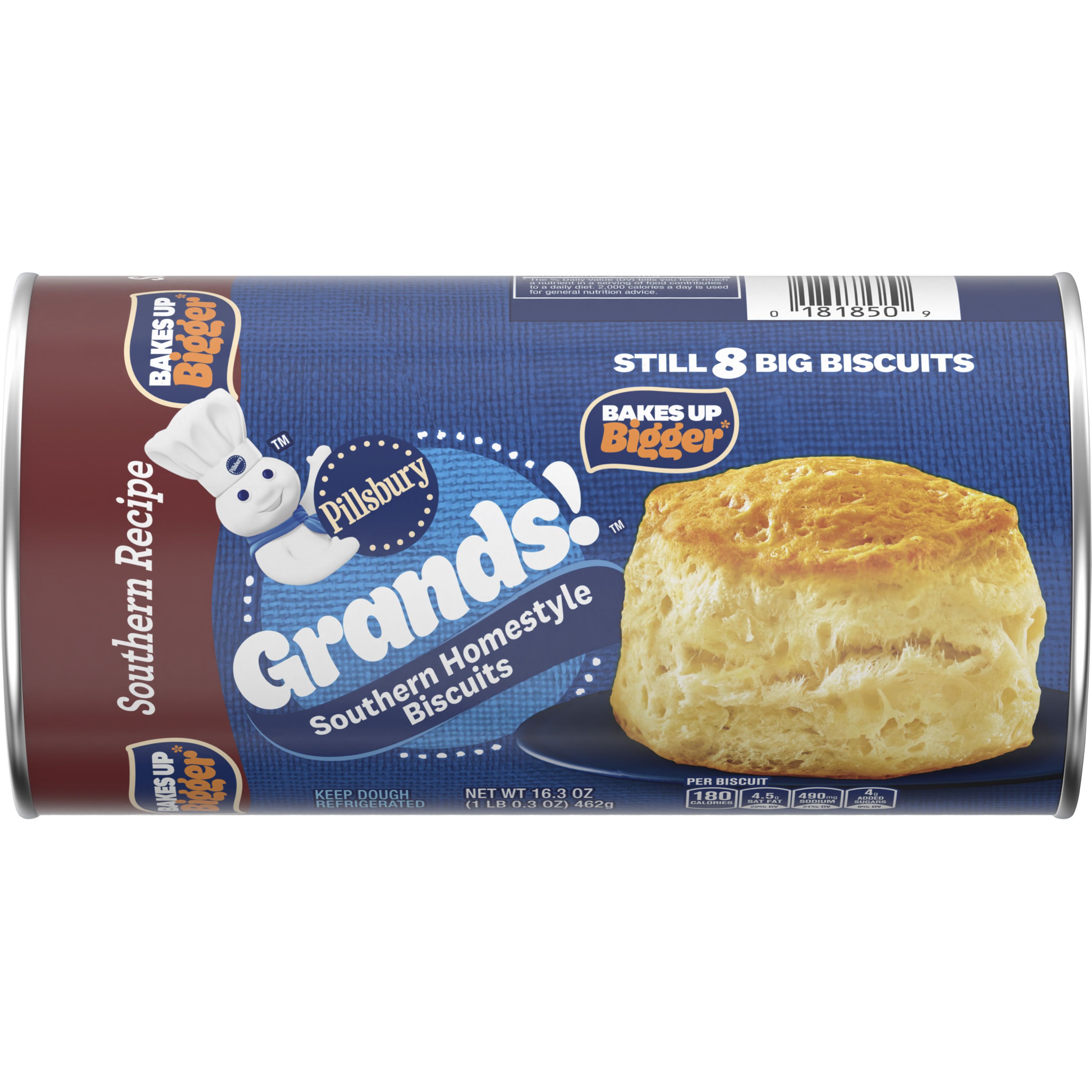 Grands!™ Southern Homestyle Southern Recipe Biscuits - Front