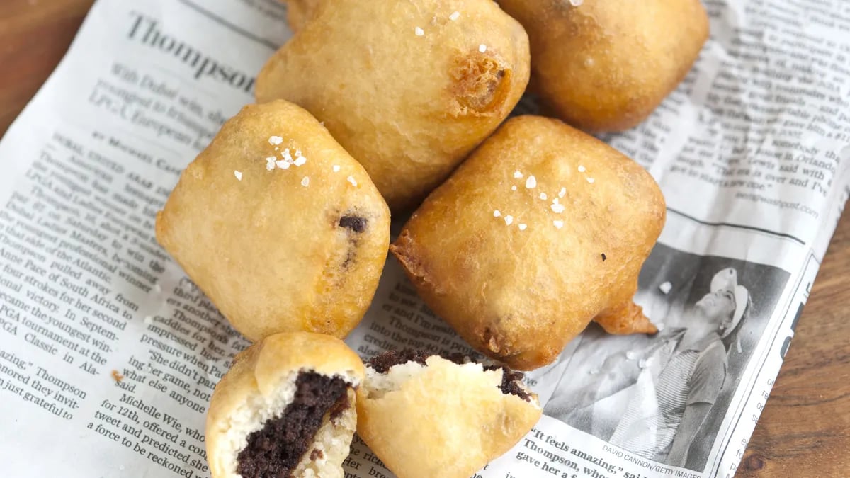 Beer-Battered Brownies