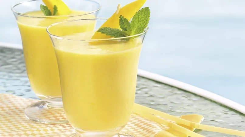 Creamy Mango Smoothies