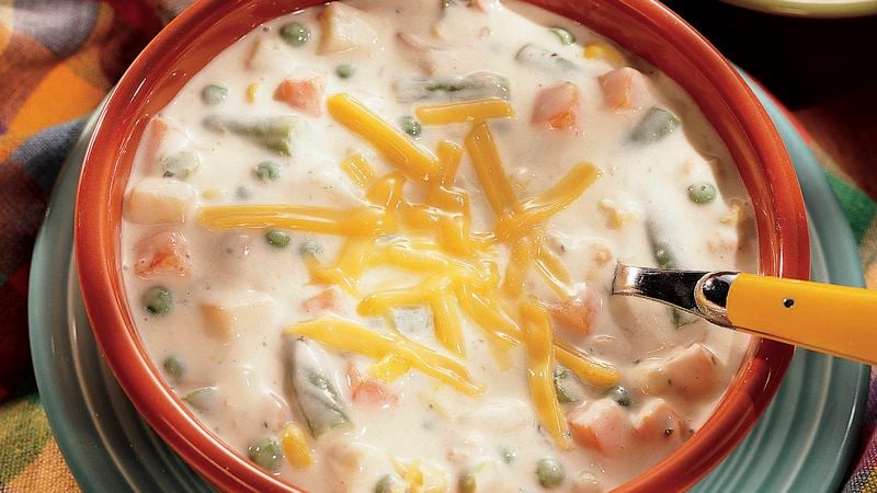 Mixed Vegetable Clam Chowder