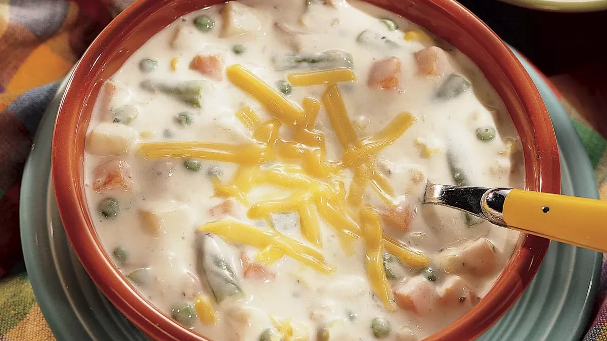 Mixed Vegetable Clam Chowder