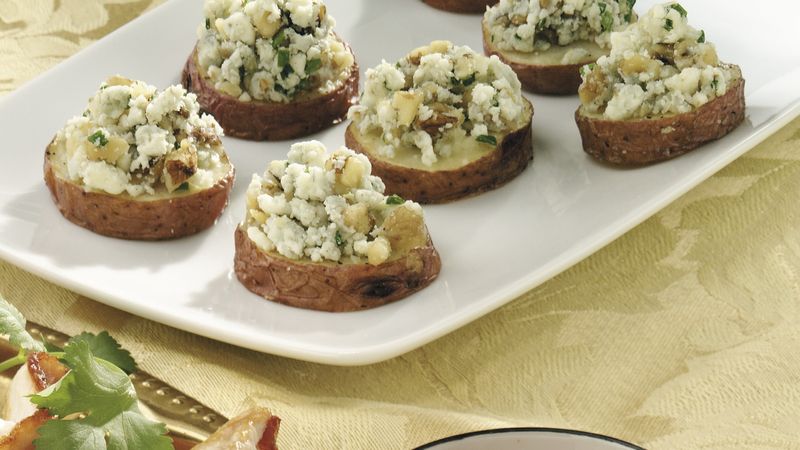 Nutty Gorgonzola-Roasted Potato Slices