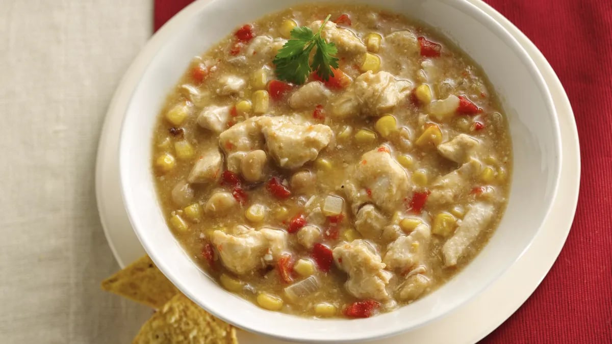 Slow-Cooker White Chicken Chili