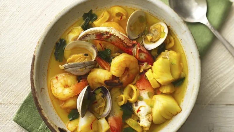 Fresh Seafood Stew (Sopón Marinero)