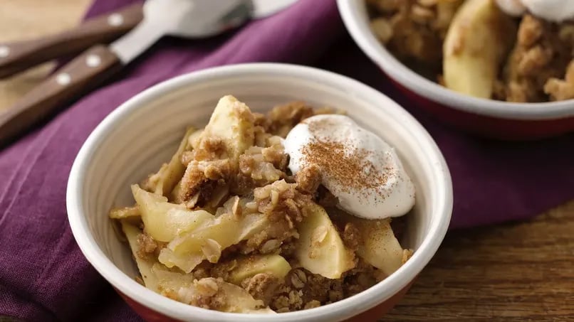 Cinnamon Apple Crisp