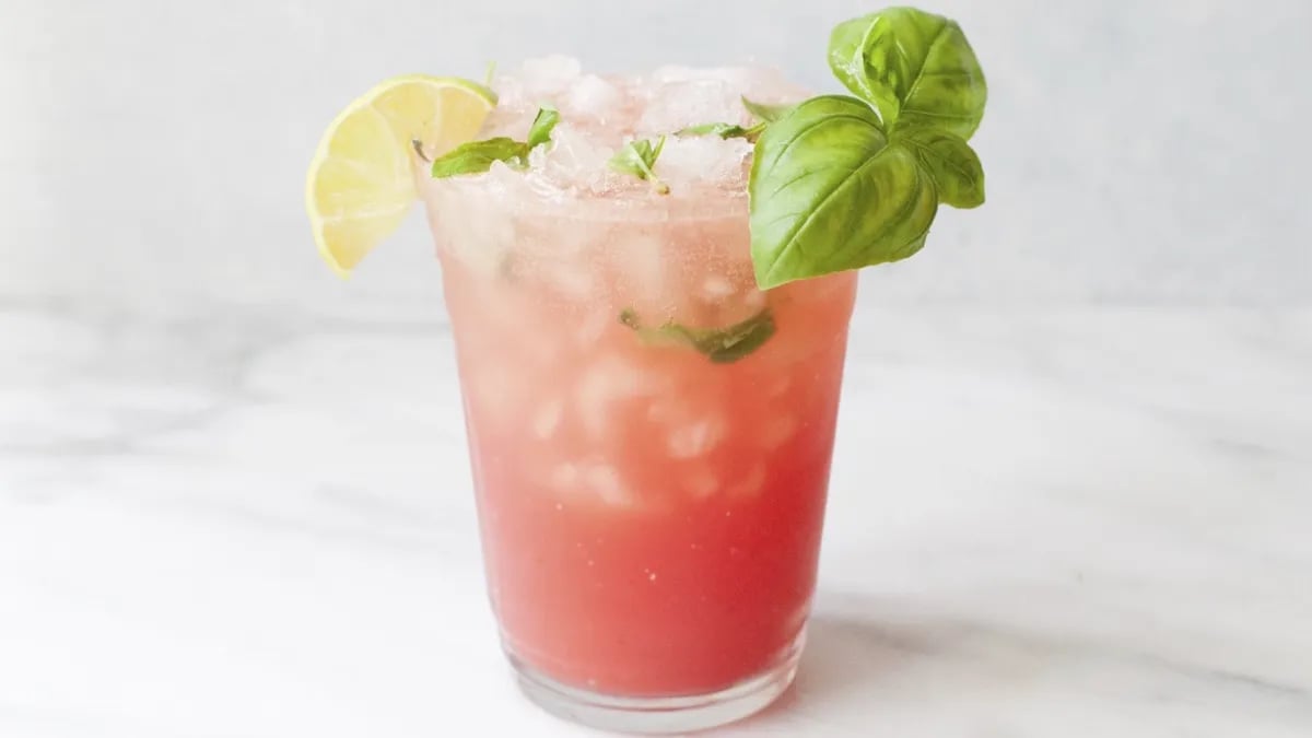 Watermelon-Basil Lime LaCroix™ Cooler