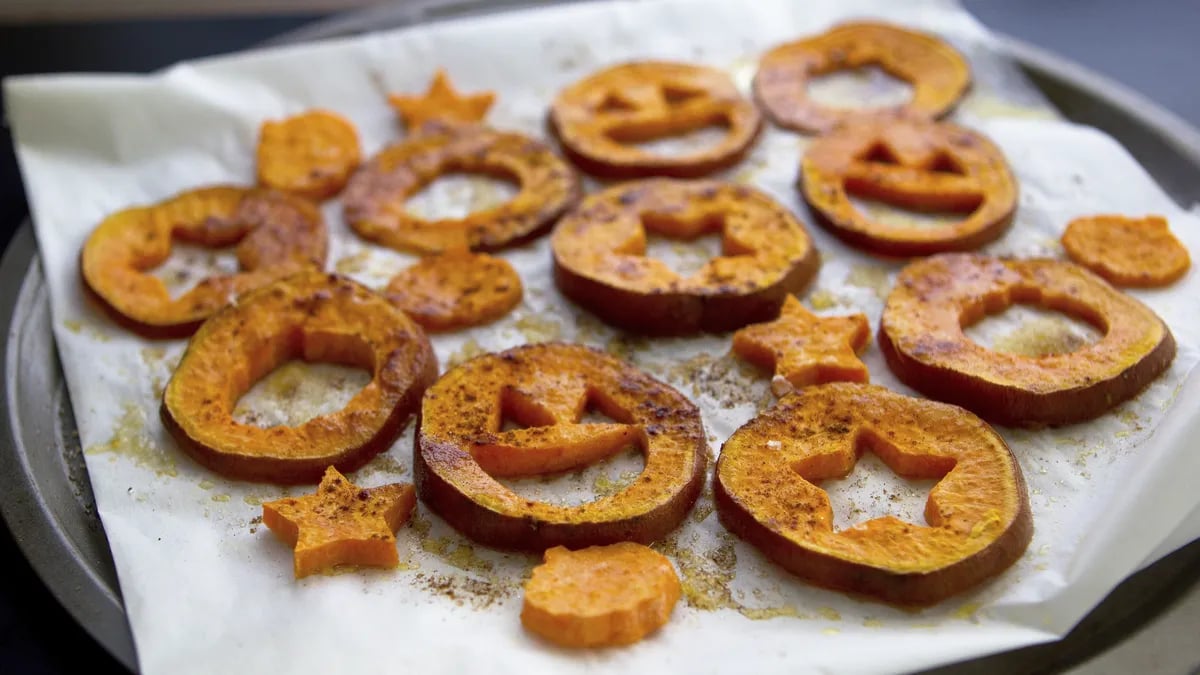 Halloween Sweet Potato Fries