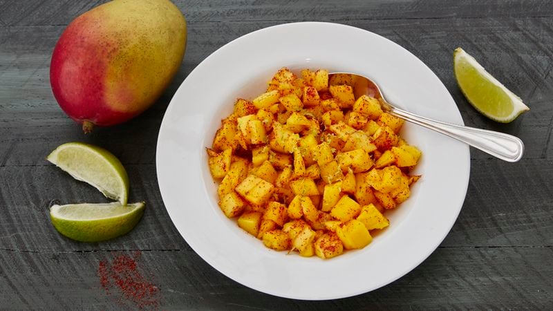 Mango With Chile-Lime Salt Recipe - NYT Cooking
