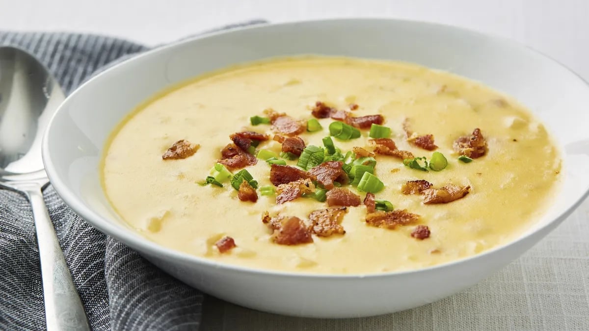 Slow-Cooker Cheesy Potato Soup