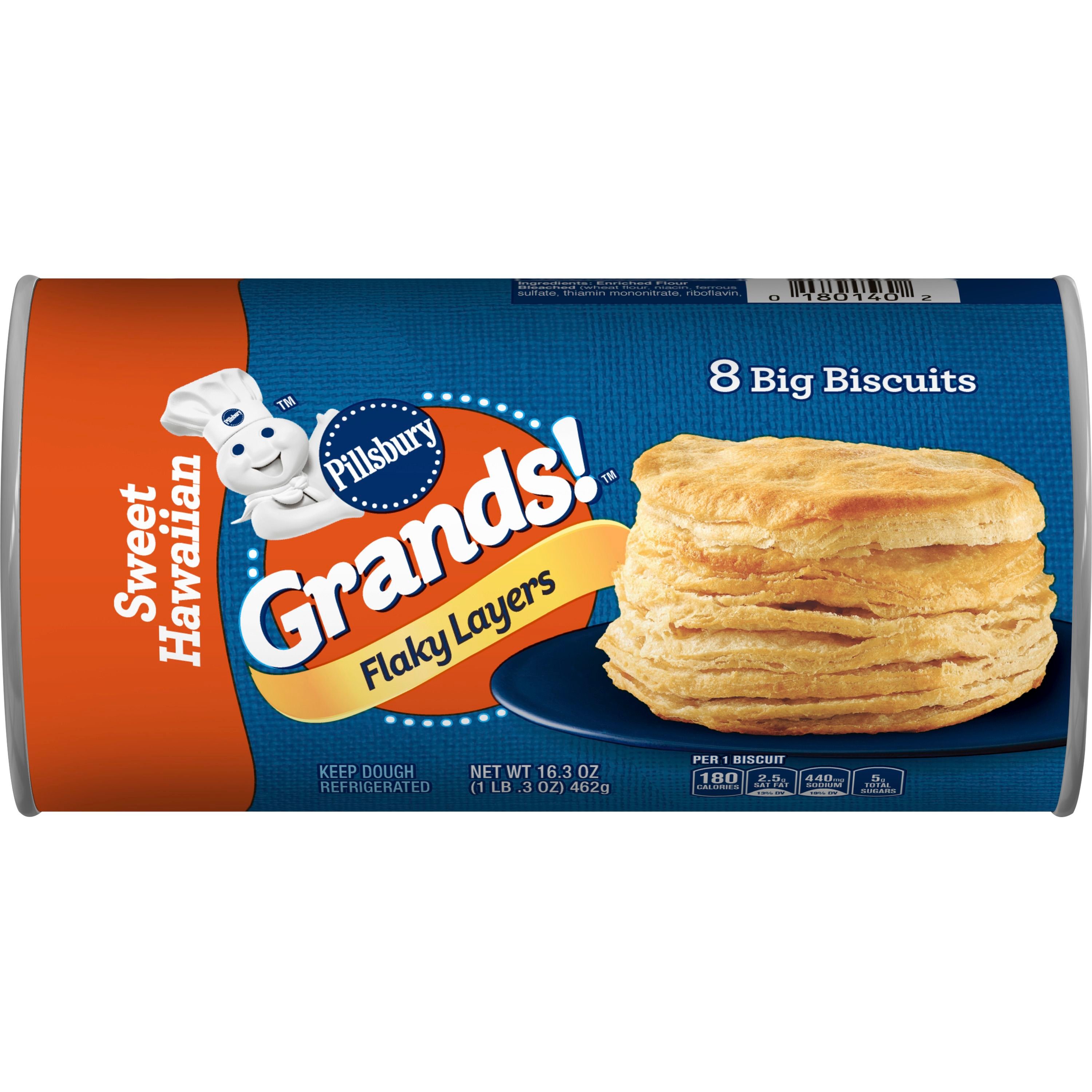 Grands!™ Flaky Layers Sweet Hawaiian Biscuits - Front