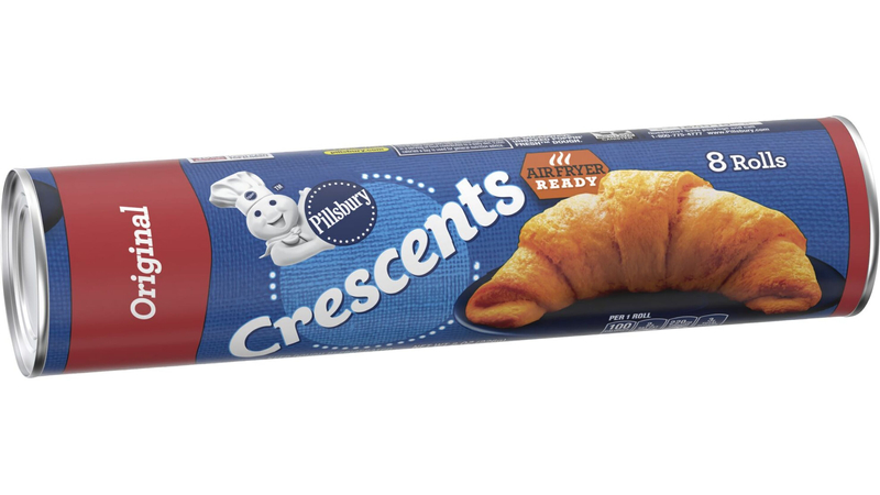 Pillsbury Crescent Rolls, Original Refrigerated Canned Pastry Dough, 8 Rolls,  8 oz 