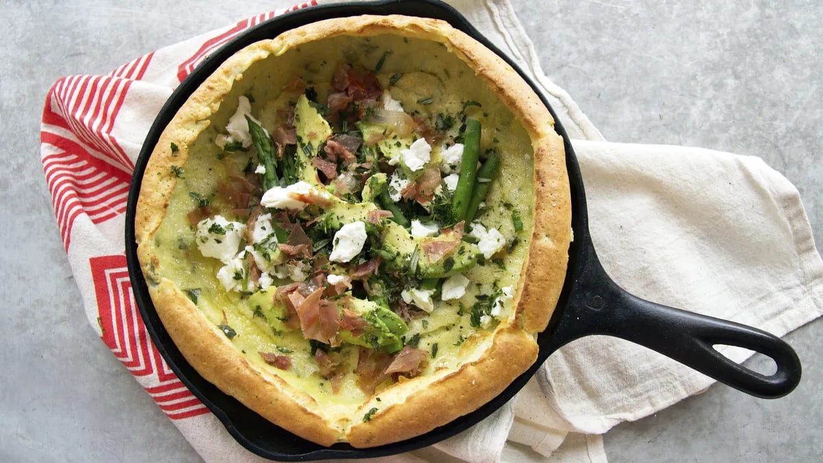 Herbed Dutch Baby Pancake