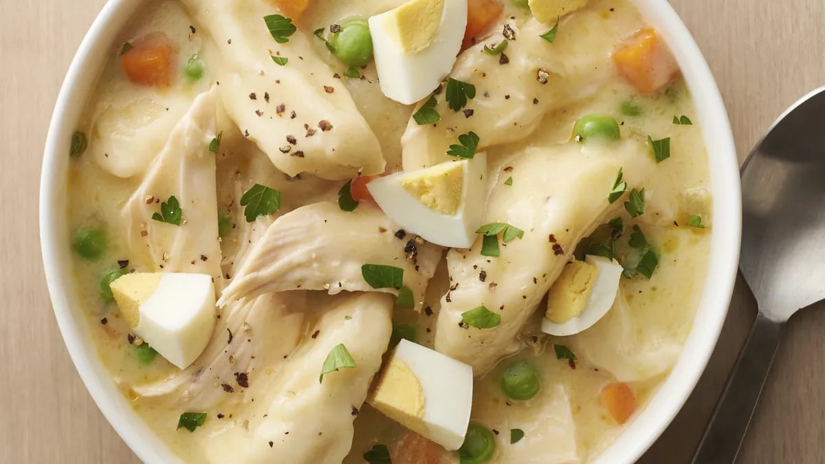 Slow-Cooker Chicken and Dumplings