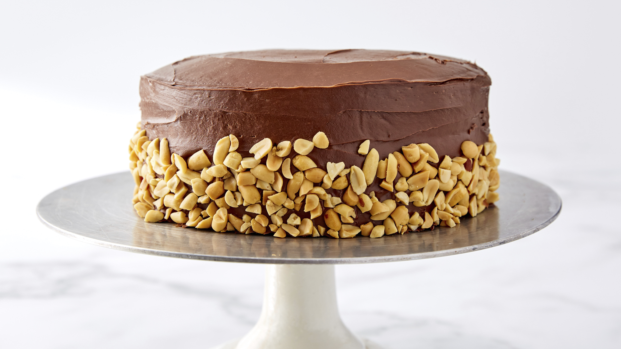 Peanut Butter Chocolate Cake (from scratch) - Snappy Gourmet