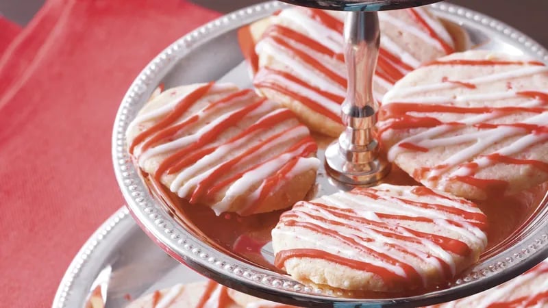 Peppermint Shortbread Thins