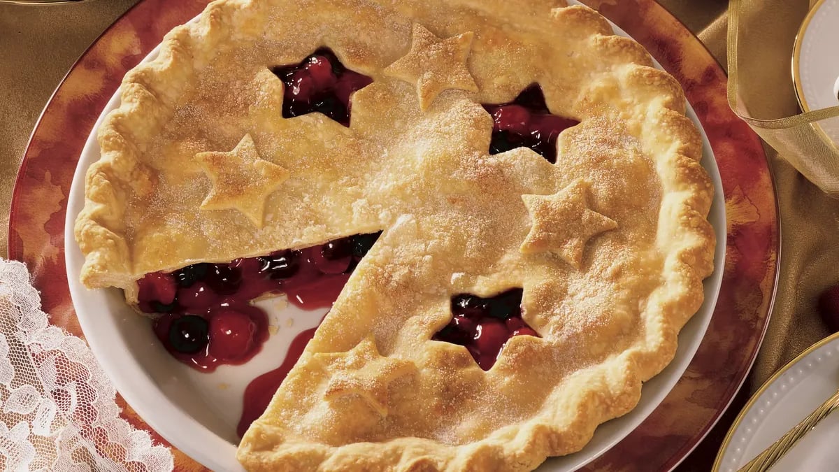 Cherry-Blueberry Pie