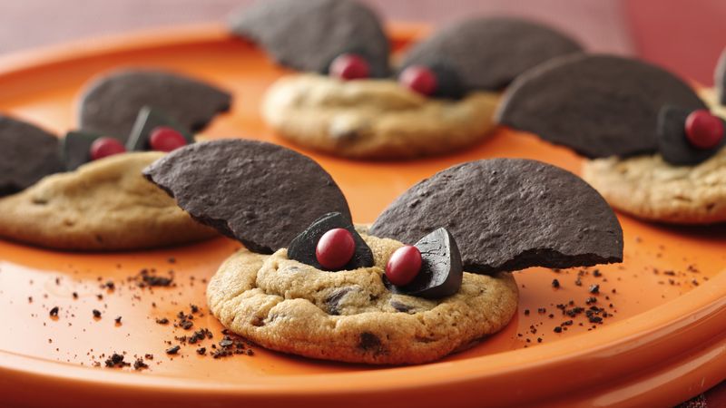 Spooky Bat Cookies