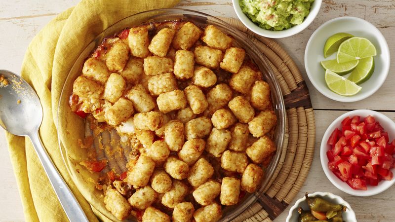 Mexican Beef Tater Tot™ Pie 