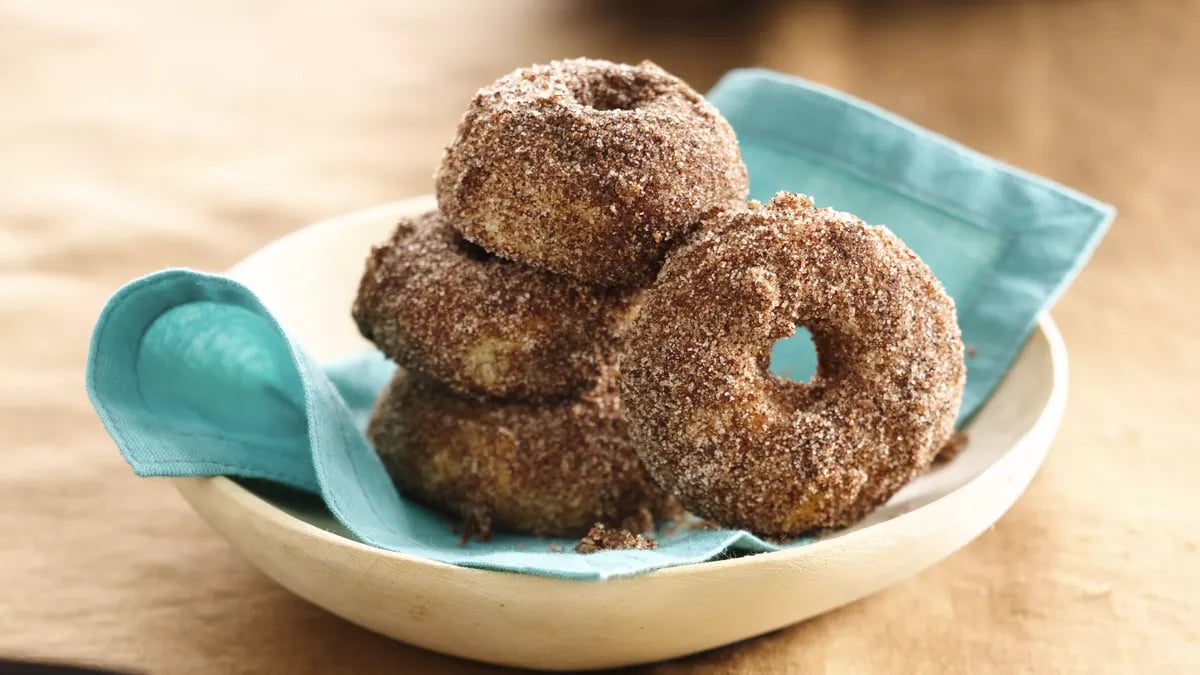 Snickerdoodle Mini Doughnuts