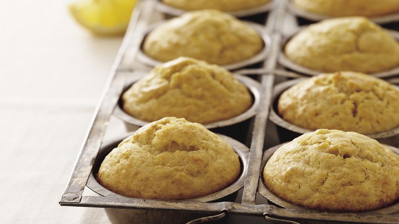 Spiced Lemon Muffins