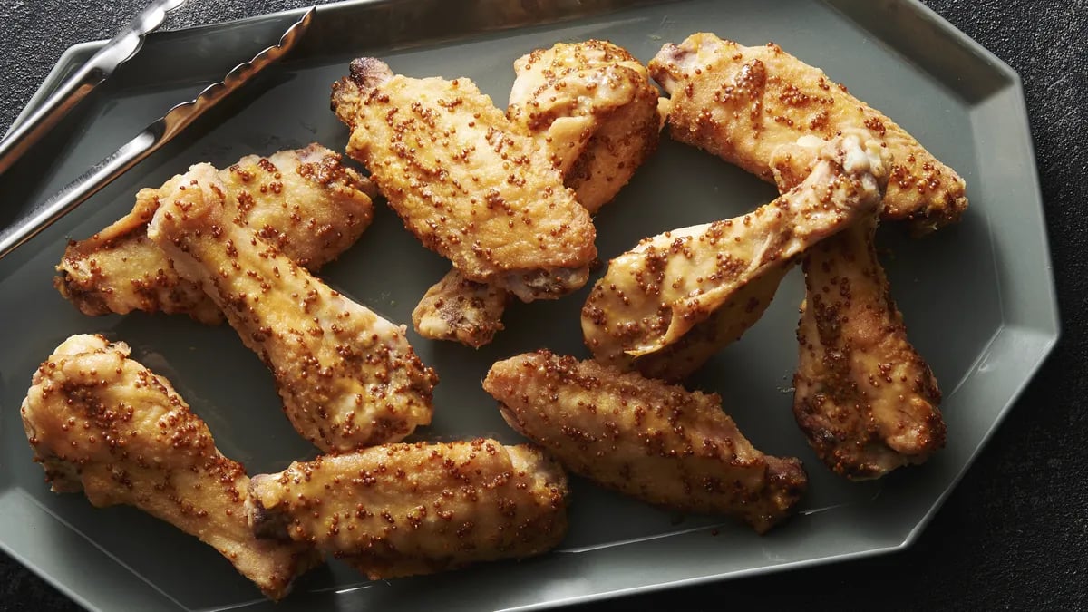 Maple Mustard Turkey Wings