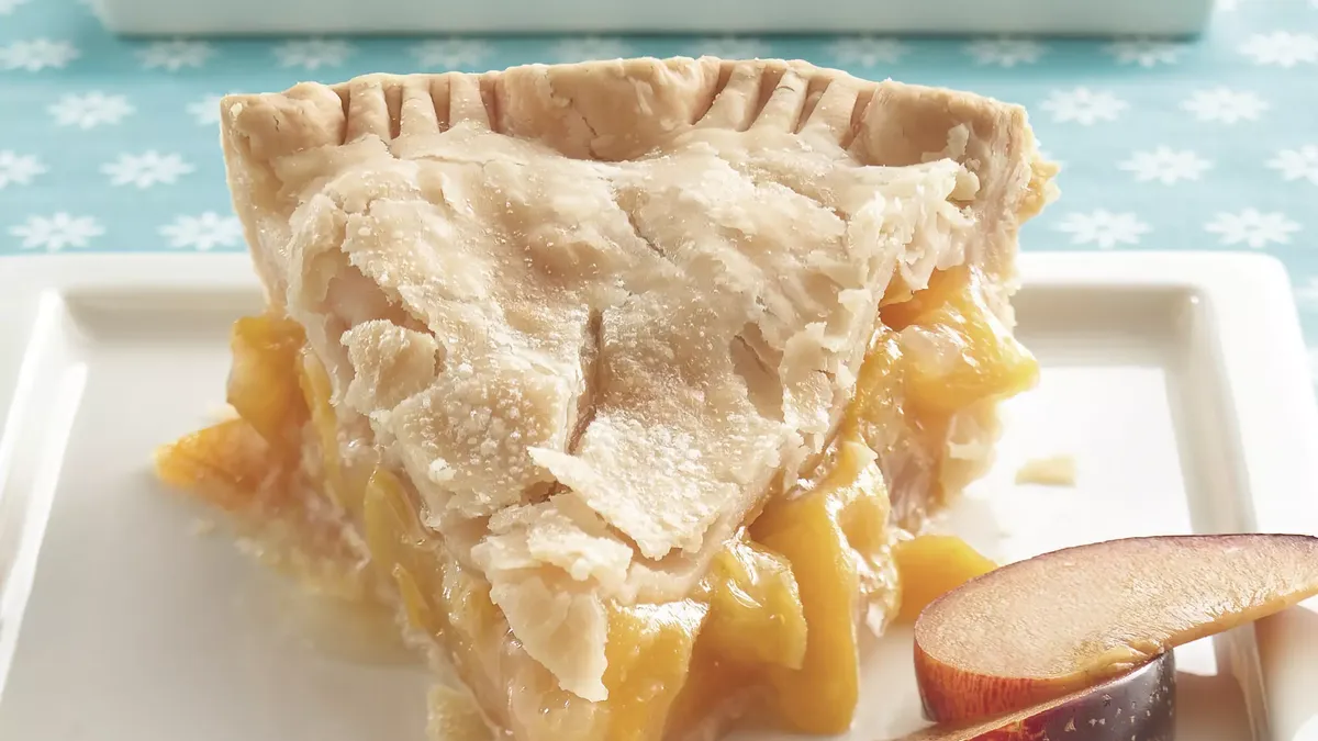 Plum Peachy Pie