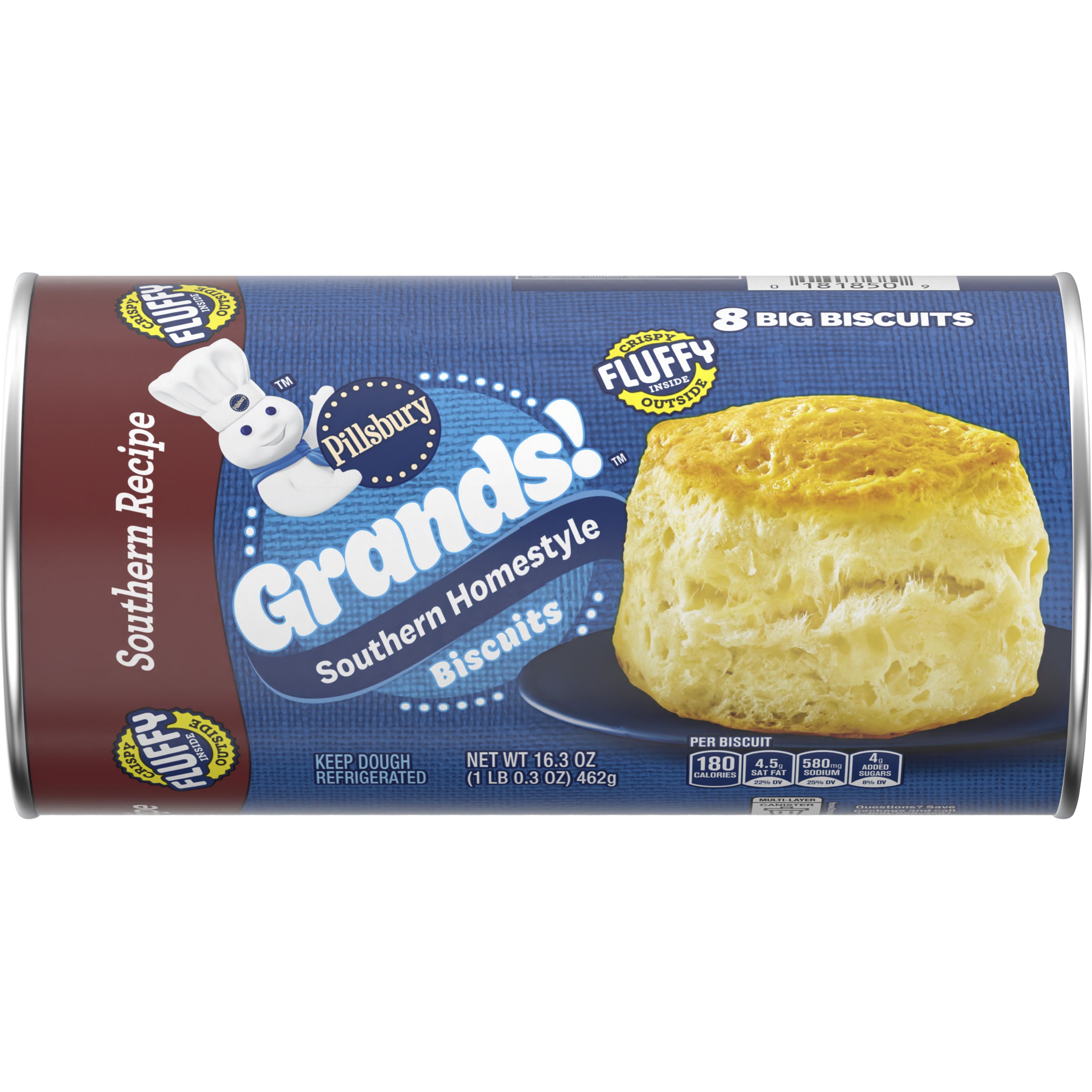Grands!™ Southern Homestyle Southern Recipe Biscuits - Front