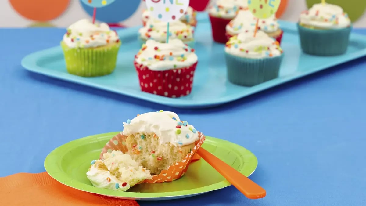 Confetti Cupcakes