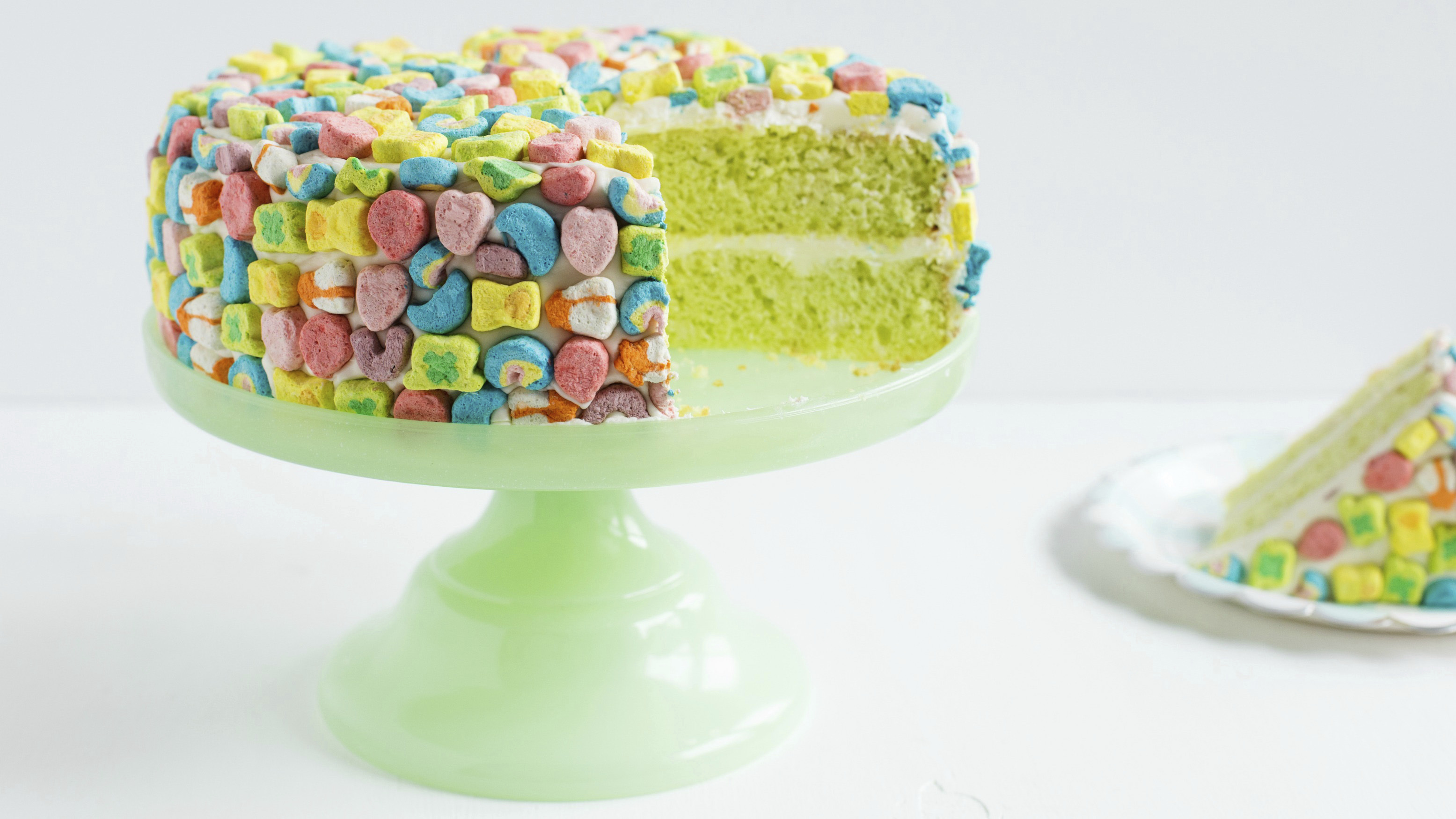 Lucky Rainbow Cake 🍀 – Klein's Bakery & Café