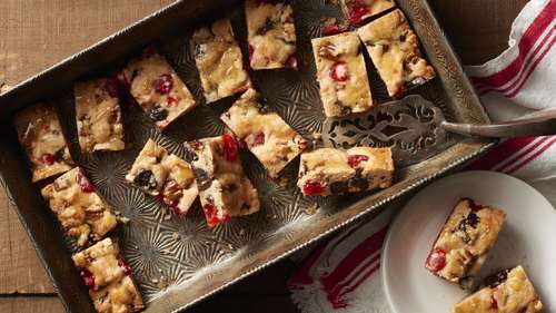 Festive Fruitcake Bars-image