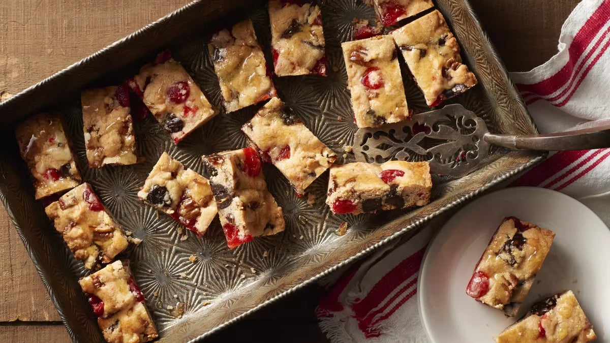 Festive Fruitcake Bars