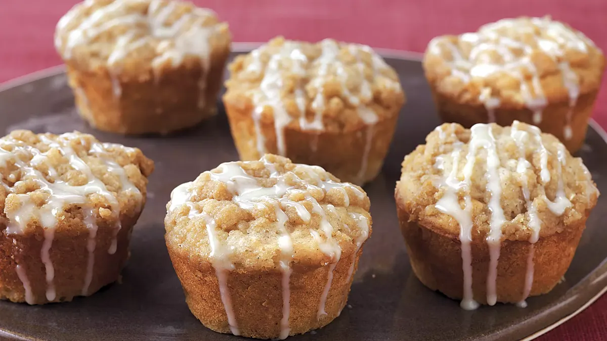 Banana-Toffee Coffee Cakes