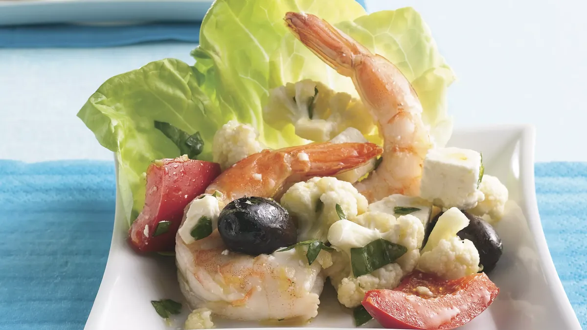 Mediterranean Shrimp Antipasto