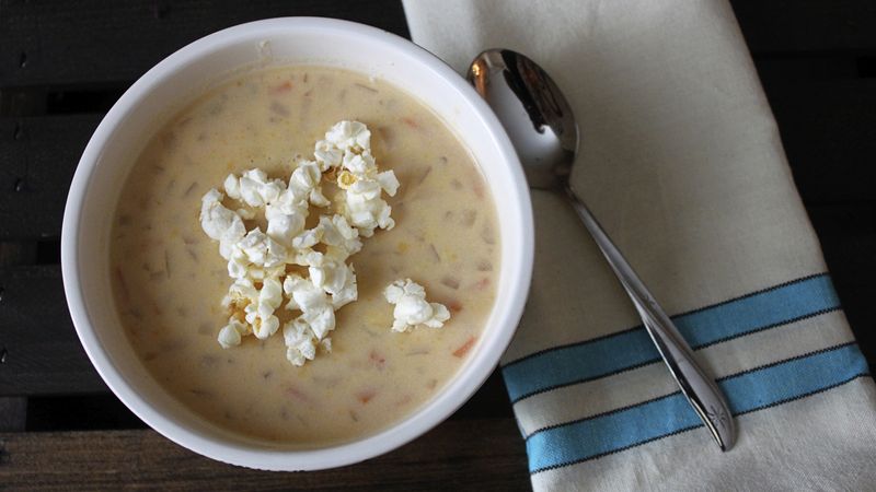 Slow-Cooker Beer Cheese Soup