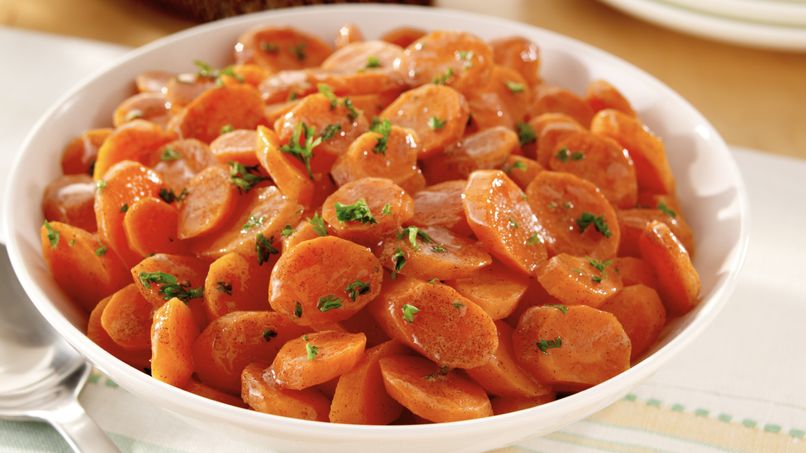 Zanahorias Glaseadas con Canela