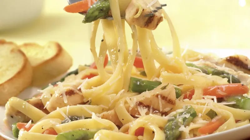 Lemon Chicken Primavera