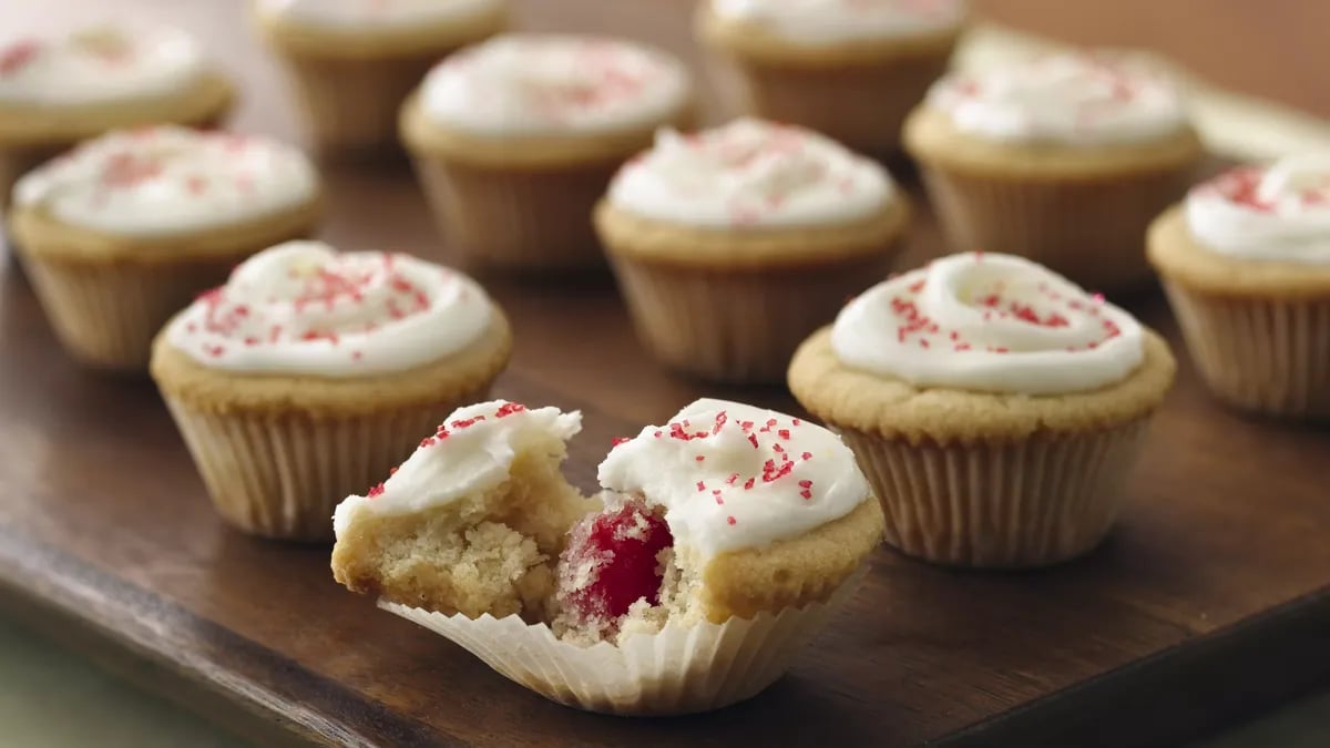 Cherry Almond Cupcookies