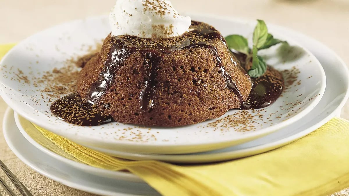 Chocolate Souffle Cakes