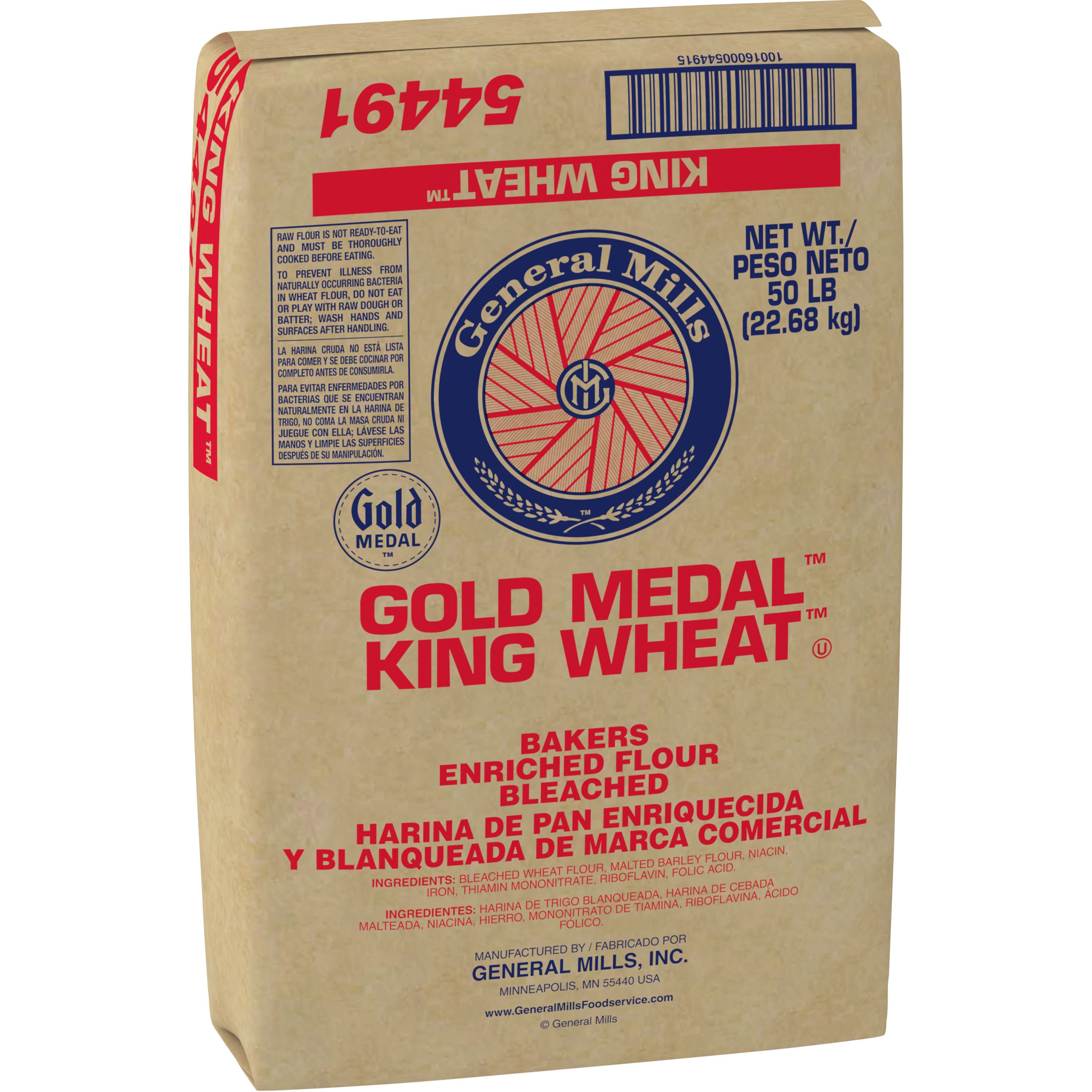 Gold Medal™ King Wheat™ Bakers Flour Enriched/ Bleached 50 lb