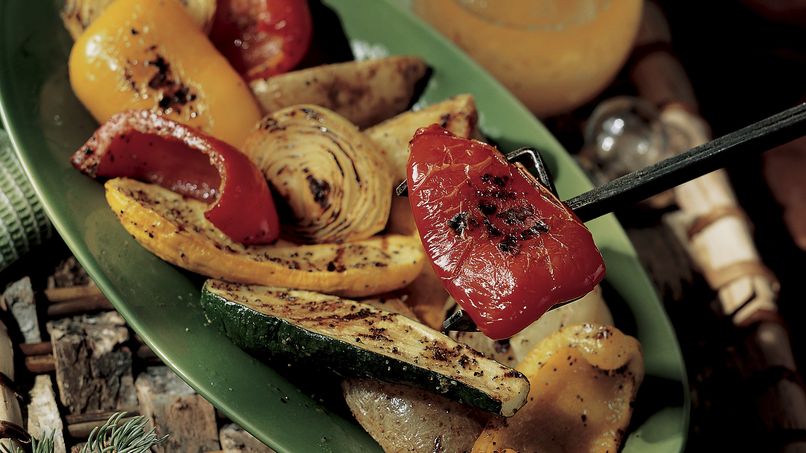 Verduras a las Brasas